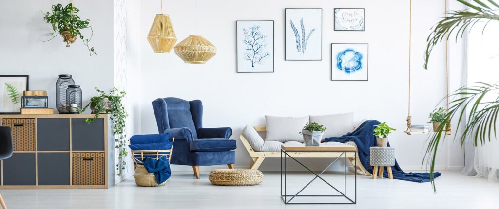 Interior of a very beautiful house